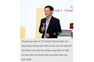  Kinh tế Nâng cao năng lực thực thi để hiện thực hóa mục tiêu tăng trưởng