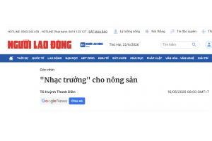 Nhạc trưởng cho nông sản