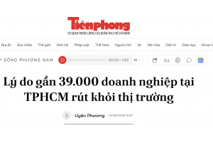 Lý do gần 39.000 doanh nghiệp tại TPHCM rút khỏi thị trường
