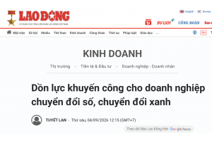 Dồn lực khuyến công cho doanh nghiệp chuyển đổi số, chuyển đổi xanh